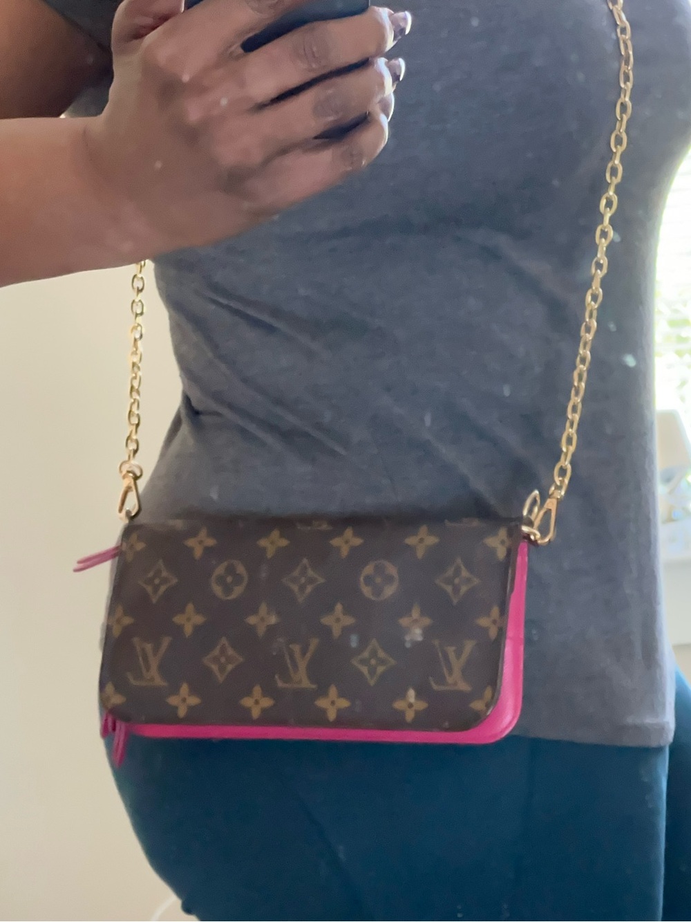 Louis Vuitton Monogram Insolite Long Wallet - Authentic - Picture 14 of 16